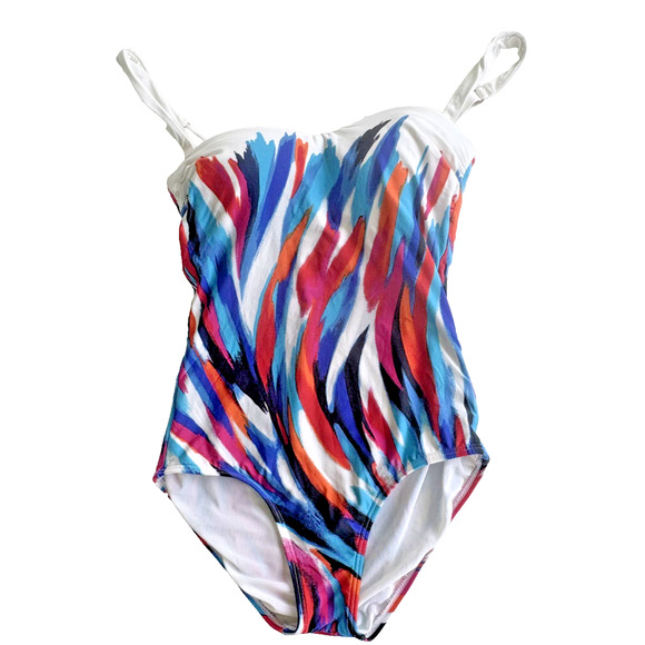 Jantzen Other - Jantzen One-Piece Swimsuit Paint Splash 6